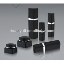 30g 50g Plastic Cosmetic Black PP Jar